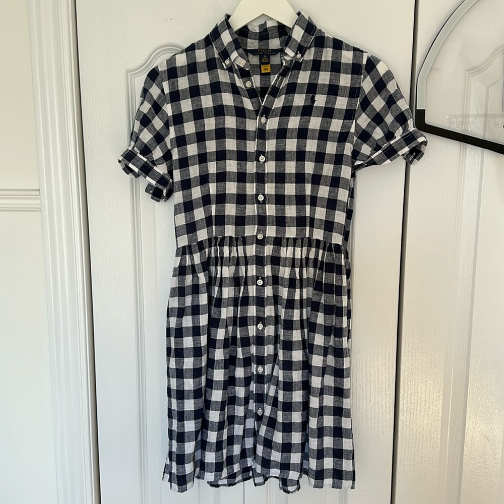 Polo Ralph Lauren linen dress with pockets